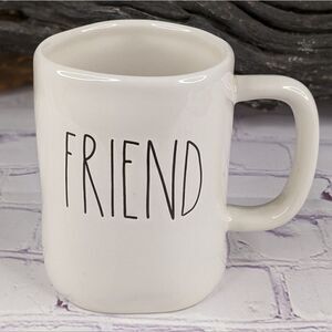 Rae Dunn FRIEND Ceramic Mug